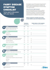 Symptom Checklist